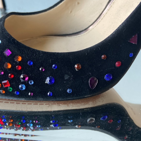 Jessica Simpson Multicolor Rhinestone Heels - Picture 5 of 5